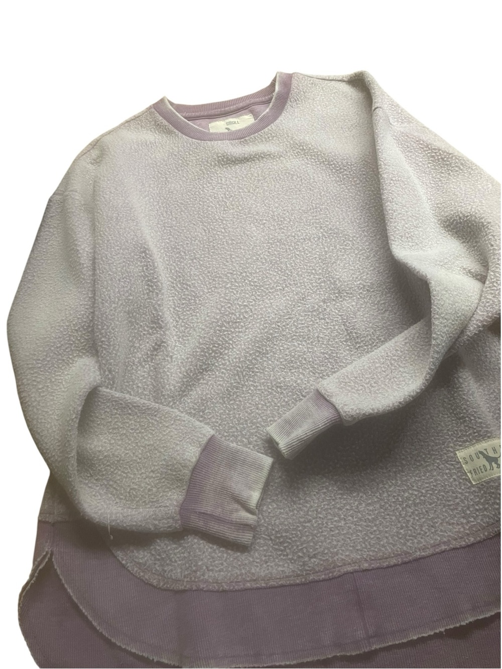 Southern fried cotton Cozy Lavender Crewneck Sweatshirt like new size small